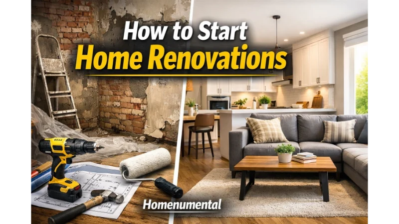 How to Start Home Renovations Homenumental