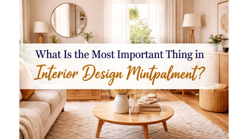 What Is the Most Important Thing in Interior Design Mintpalment?
